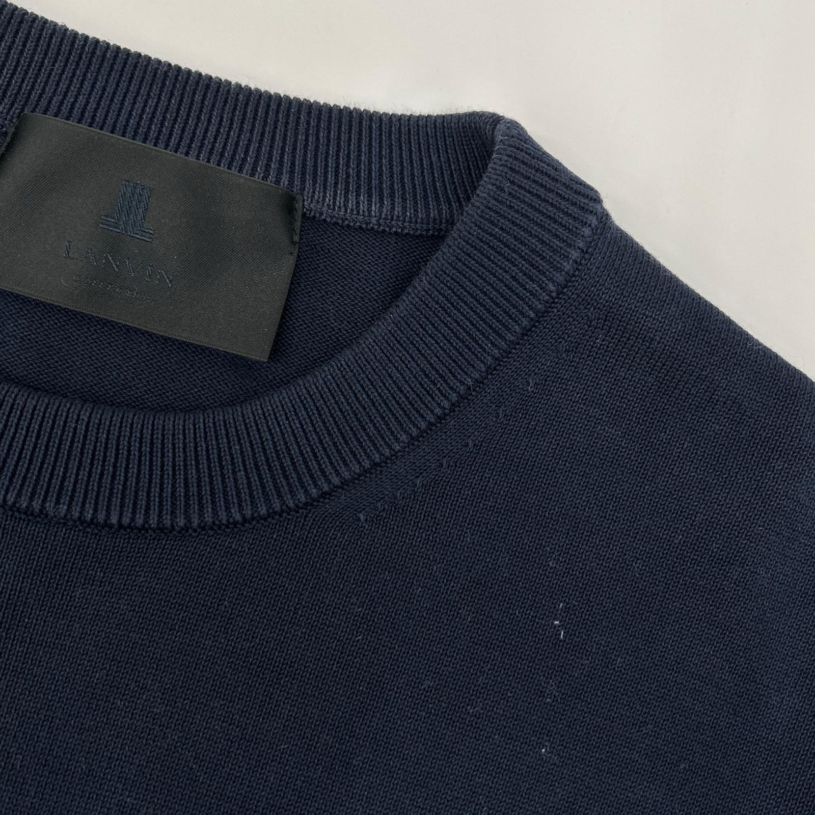 LANVIN COLLECTION ランバンコレクション 148901/KN903 ネイビー SOMERSET SWEATER サマーセット セーター トップス