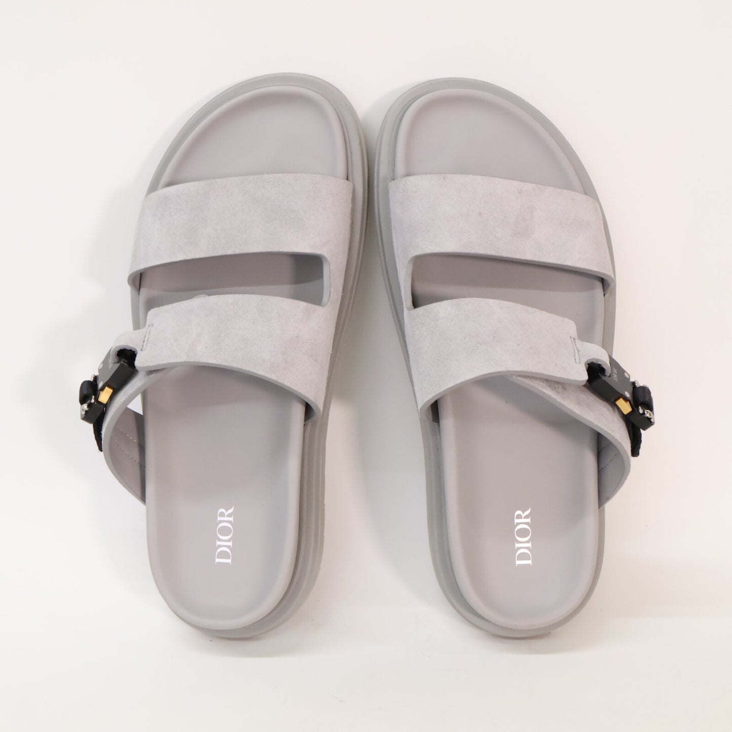 DIOR ディオール 【美品】3SA121ZSI Dior Aqua ディオールアクア バックル付 スライドサンダル シューズ