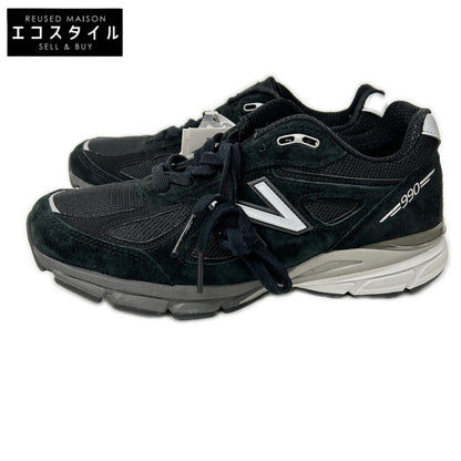 NEW BALANCE ニューバランス 【新品同様】U990BL4 Made in USA スエード/メッシュ スニーカー シューズ