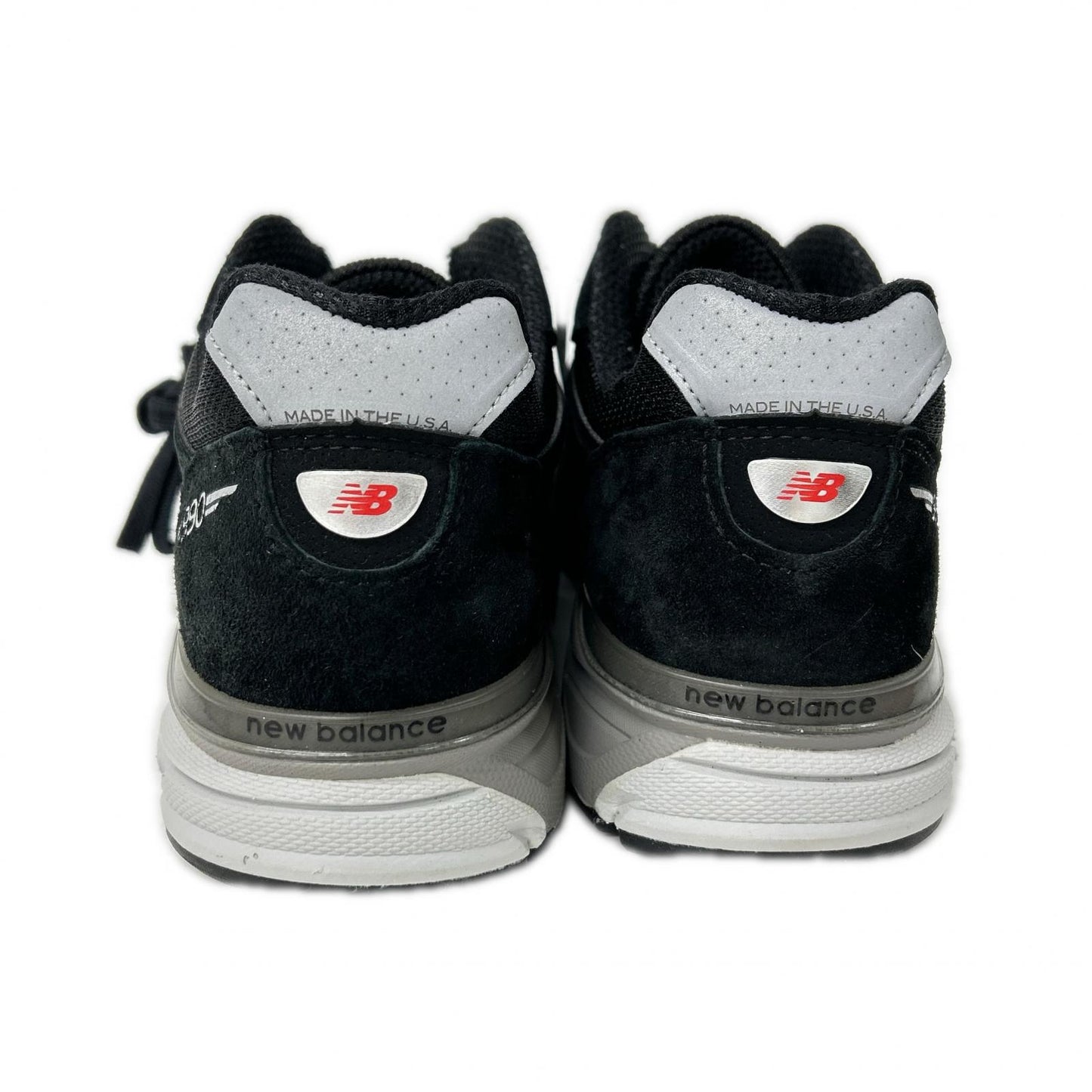 NEW BALANCE ニューバランス 【新品同様】U990BL4 Made in USA スエード/メッシュ スニーカー シューズ