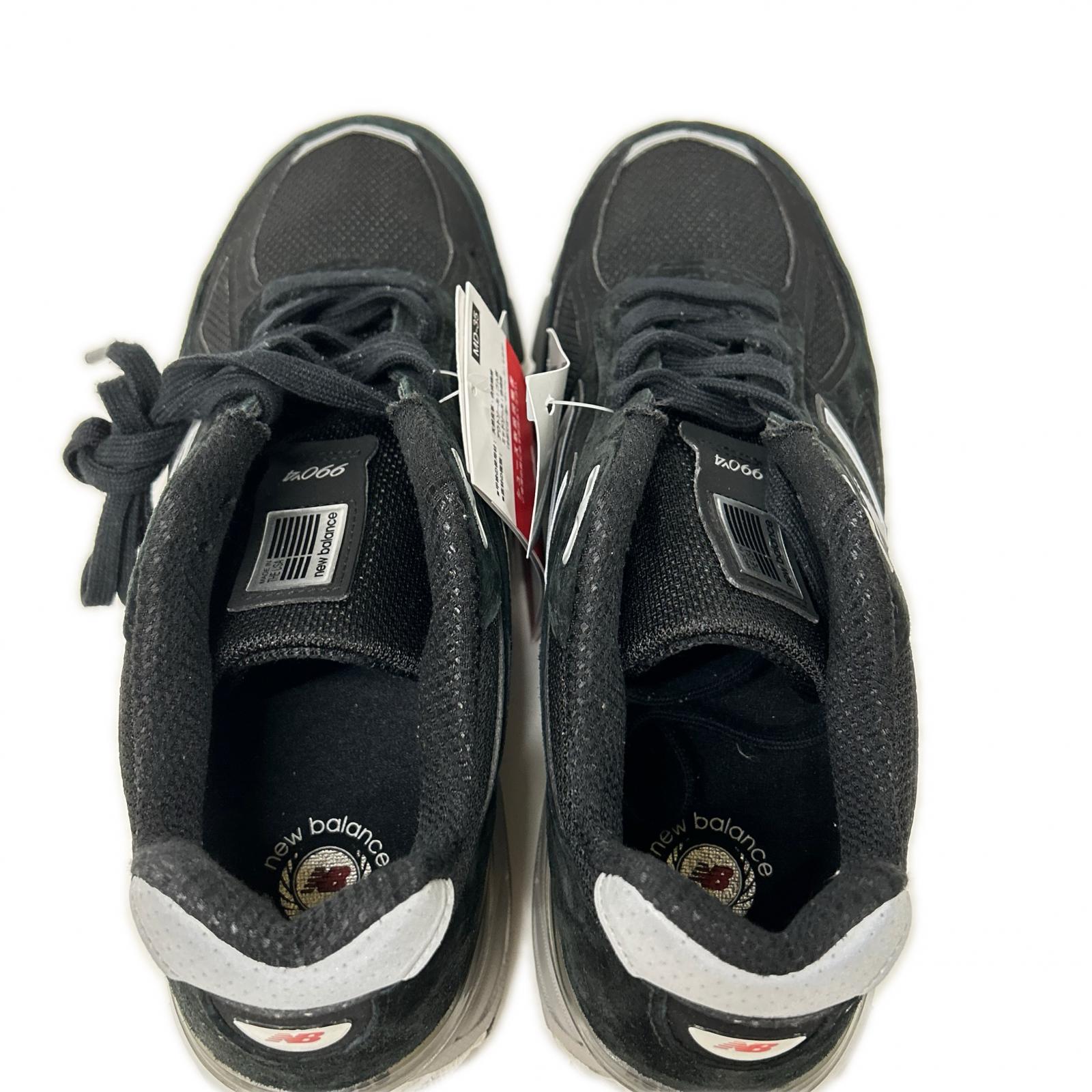 NEW BALANCE ニューバランス 【新品同様】U990BL4 Made in USA スエード/メッシュ スニーカー シューズ