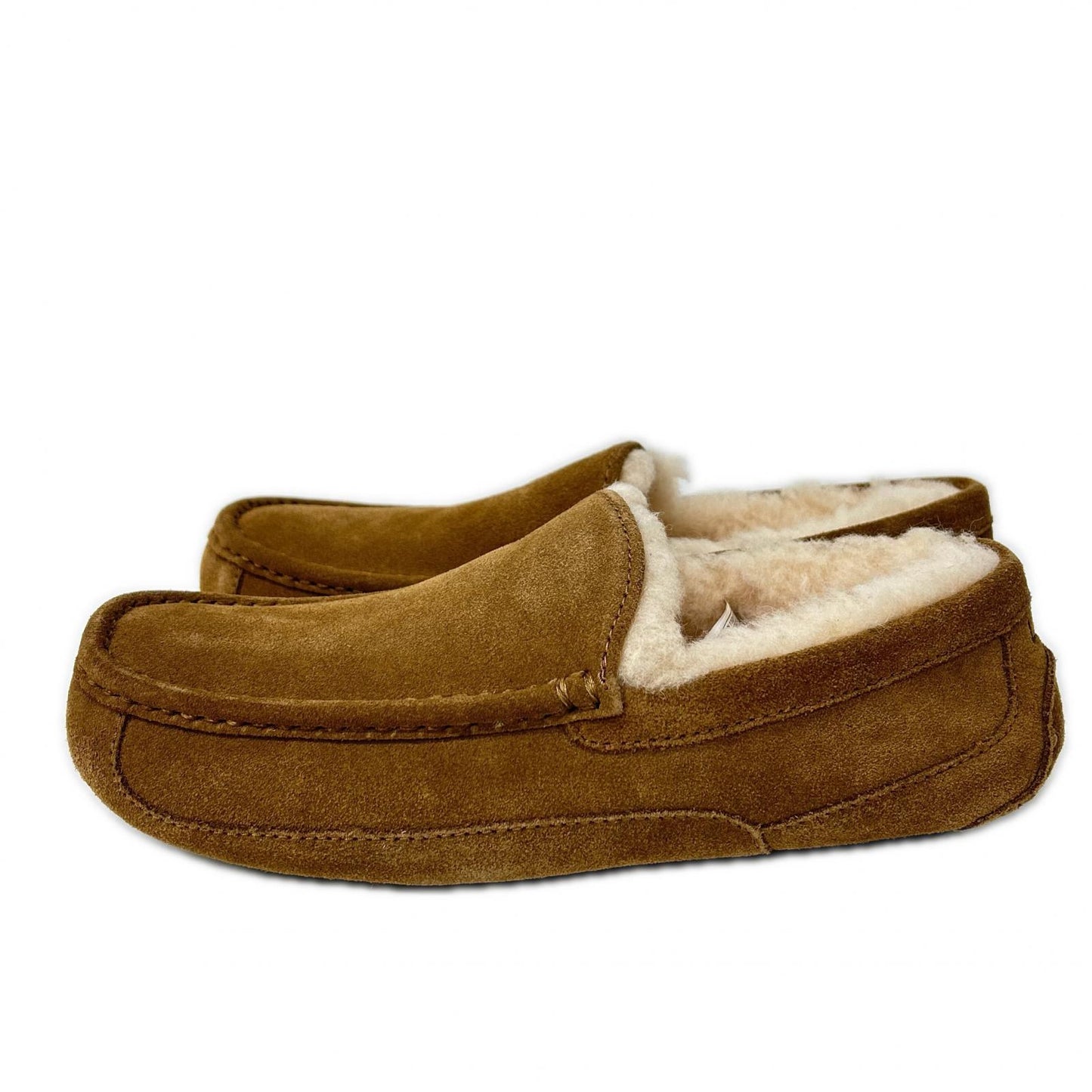 UGG アグ 【新品同様】1101110 M ASCOT アスコット ムートン モカシン シューズ シューズ