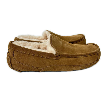 UGG アグ 【新品同様】1101110 M ASCOT アスコット ムートン モカシン シューズ シューズ