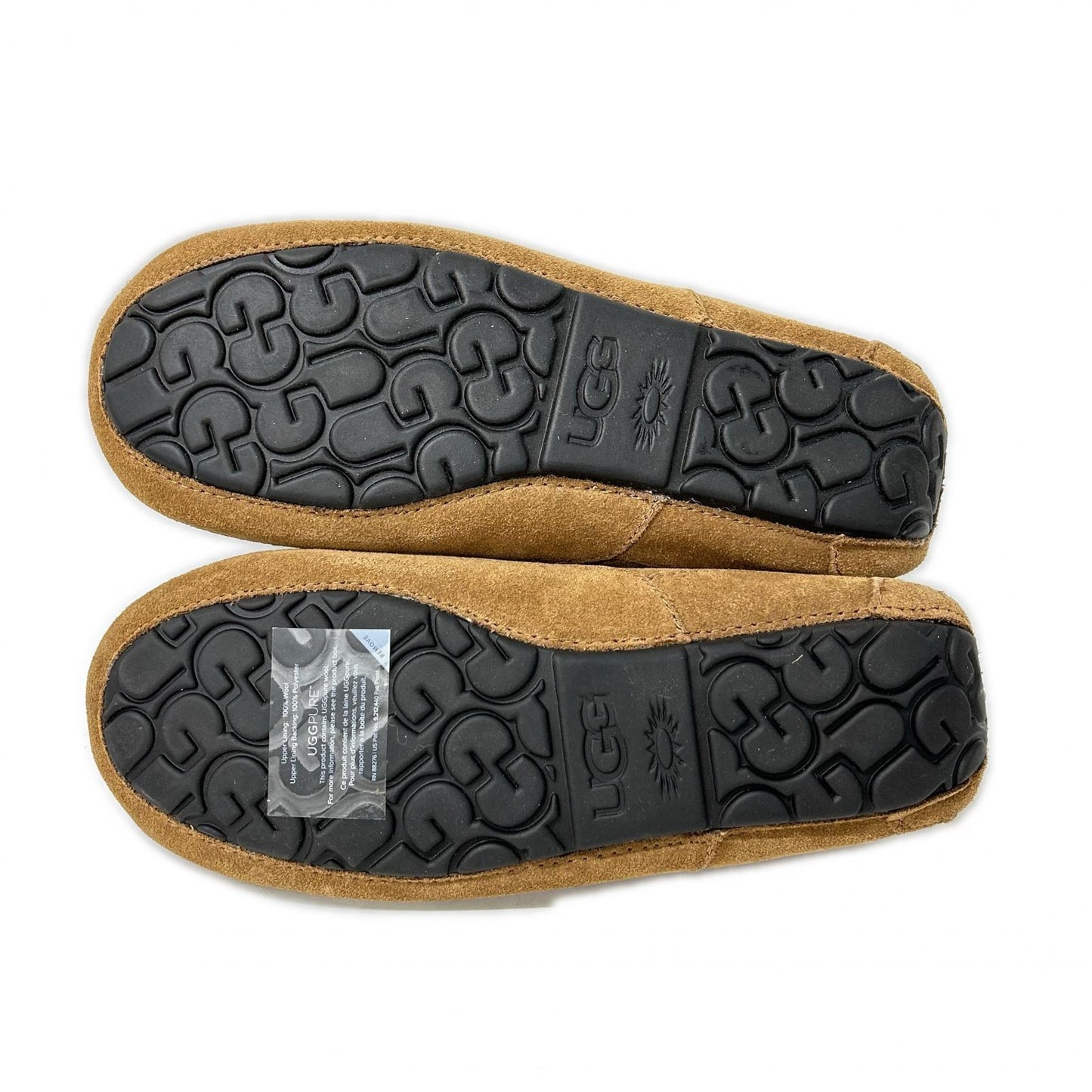UGG アグ 【新品同様】1101110 M ASCOT アスコット ムートン モカシン シューズ シューズ