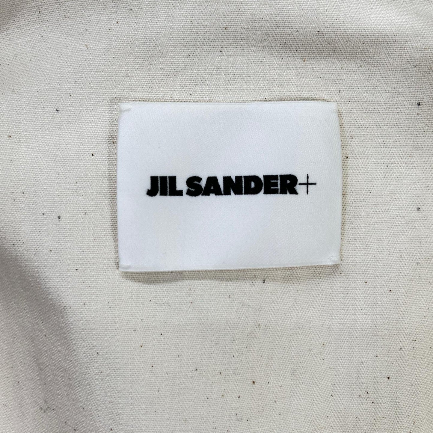 JIL SANDER+ ジルサンダープラス 21SS JPUS600205MS24190011 ホワイト ヘリンボーン オーバーサイズワークシャツジャケット ジャケット