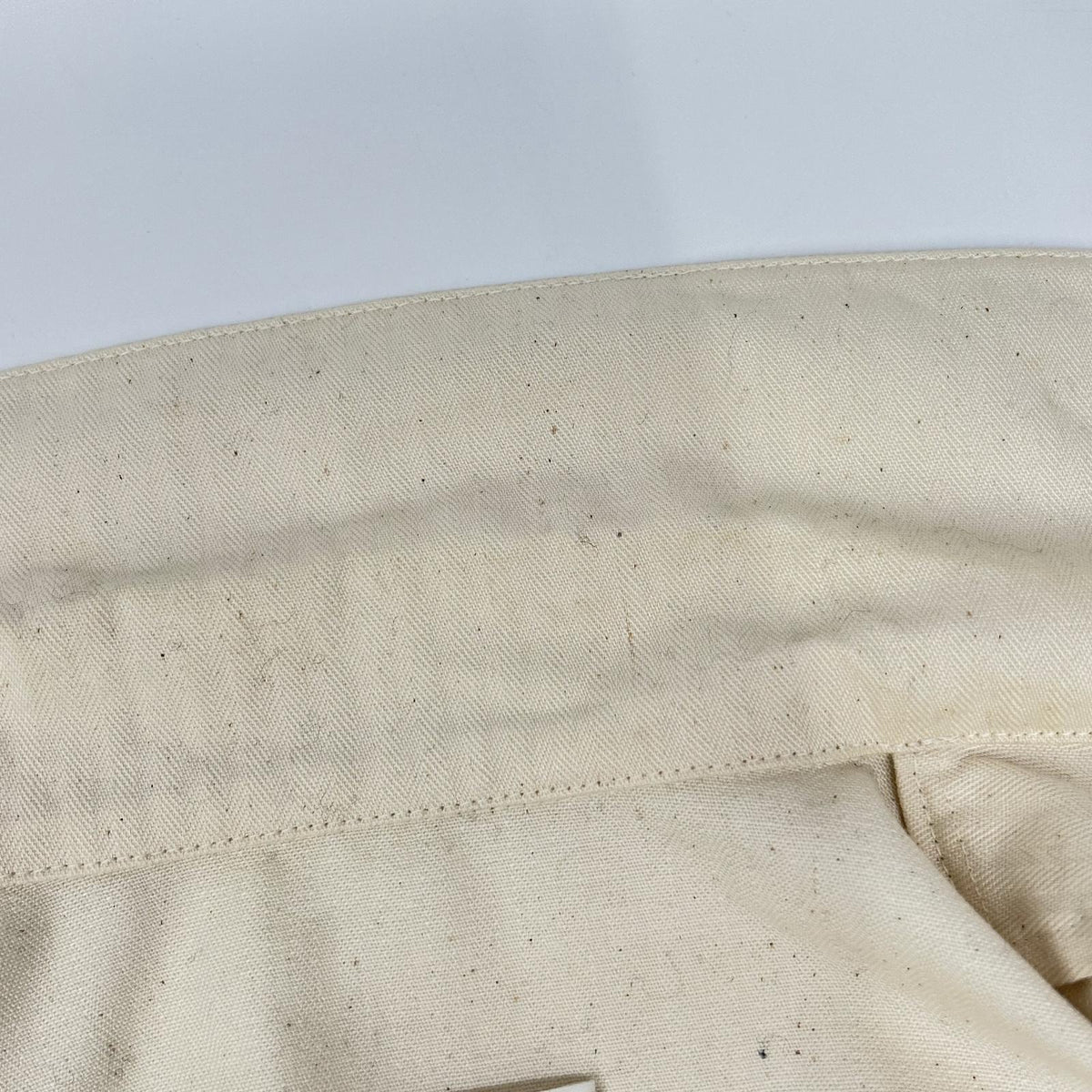 JIL SANDER+ Jil Sander+ 21SS JPUS600205MS24190011 White Herringbone Oversized Work Shirt Jacket