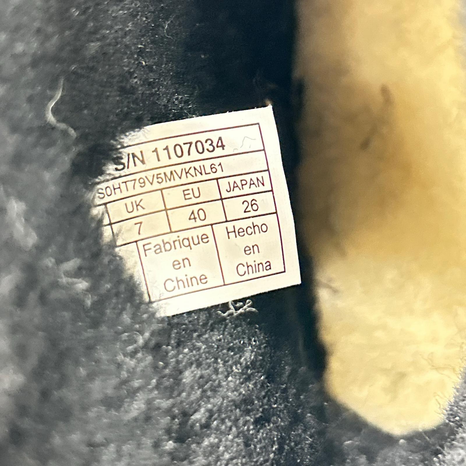 UGG UGG 【Like new】 1107034 W CLASSIC MINI SPARKLE GRAFFITI BOOT graphic glitter sheepskin boots