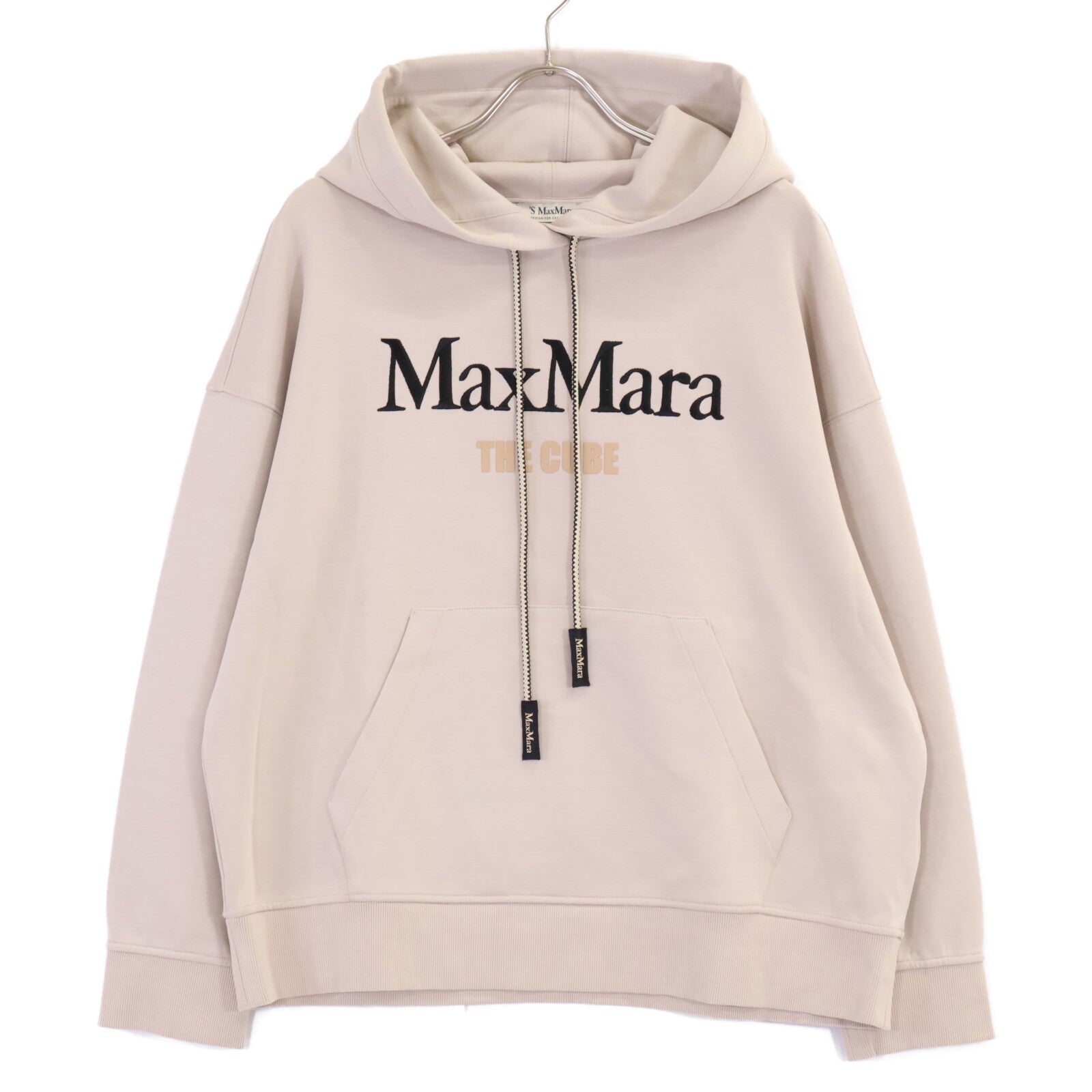 S MaxMara エスマックスマーラ 2519941011 ベージュ AGATA アガタ コットンジャージーフーディー トップス