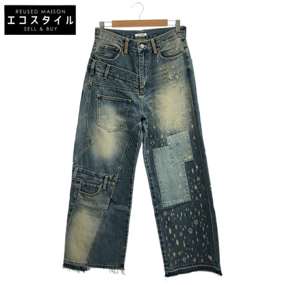 SLY スライ 【JEANS】030ISZ11-2821 インディゴ L/W REMAKE STRAIGHT デニムパンツ ボトムス