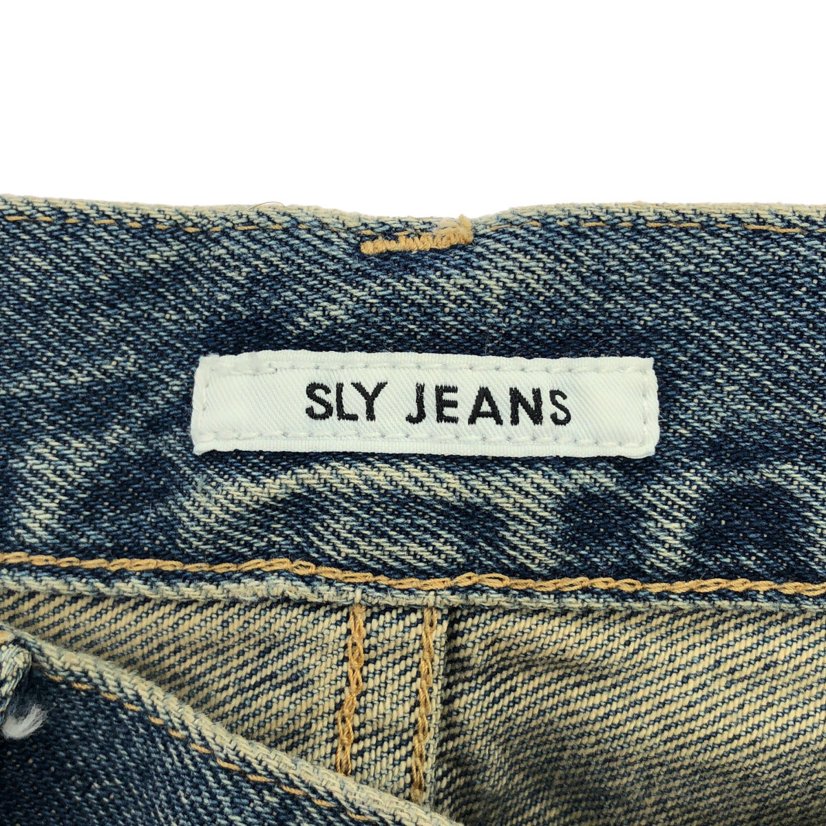 SLY スライ 【JEANS】030ISZ11-2821 インディゴ L/W REMAKE STRAIGHT デニムパンツ ボトムス