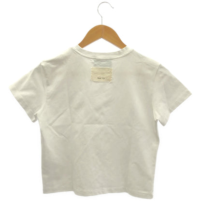 COACH コーチ 【×Martin Kim】ホワイト ワックスド クロップド Tシャツ トップス