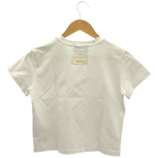 COACH コーチ 【×Martin Kim】ホワイト ワックスド クロップド Tシャツ トップス