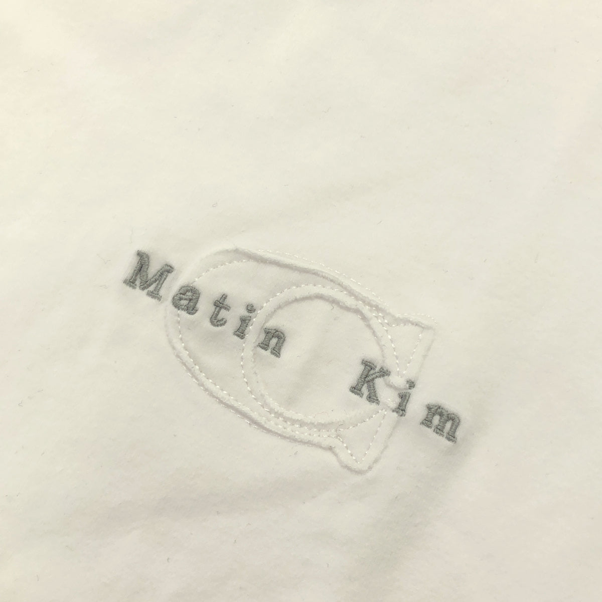 COACH Coach 【×Martin Kim】white waxed cropped T-shirt tops
