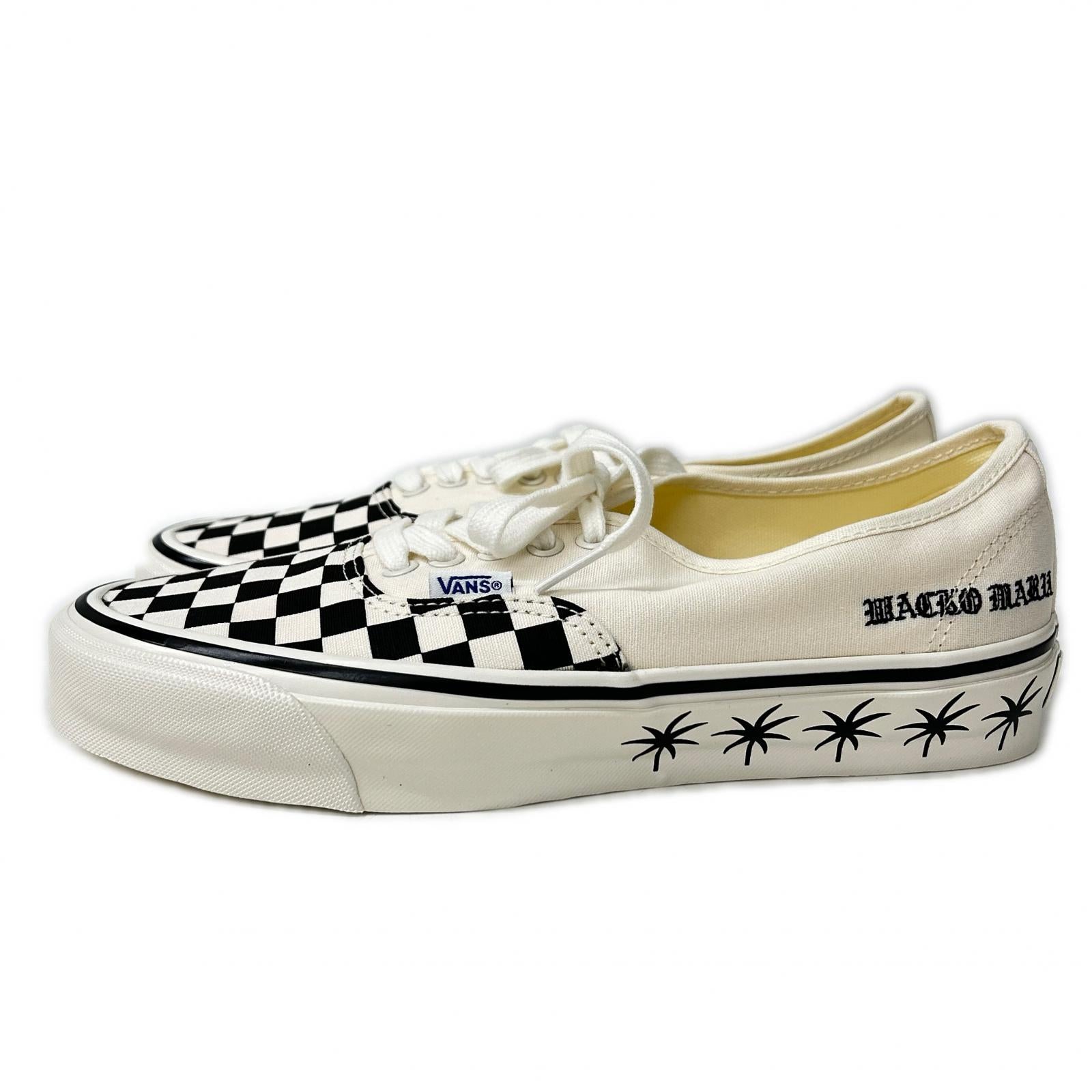 WACKO MARIA ワコマリア x VANS ヴァンズ 【新品同様】VANS-WM-SH07 LX AUTHENTIC 44 8オンスコットンキャンバス オーセンティック ローカット スニーカー シューズ