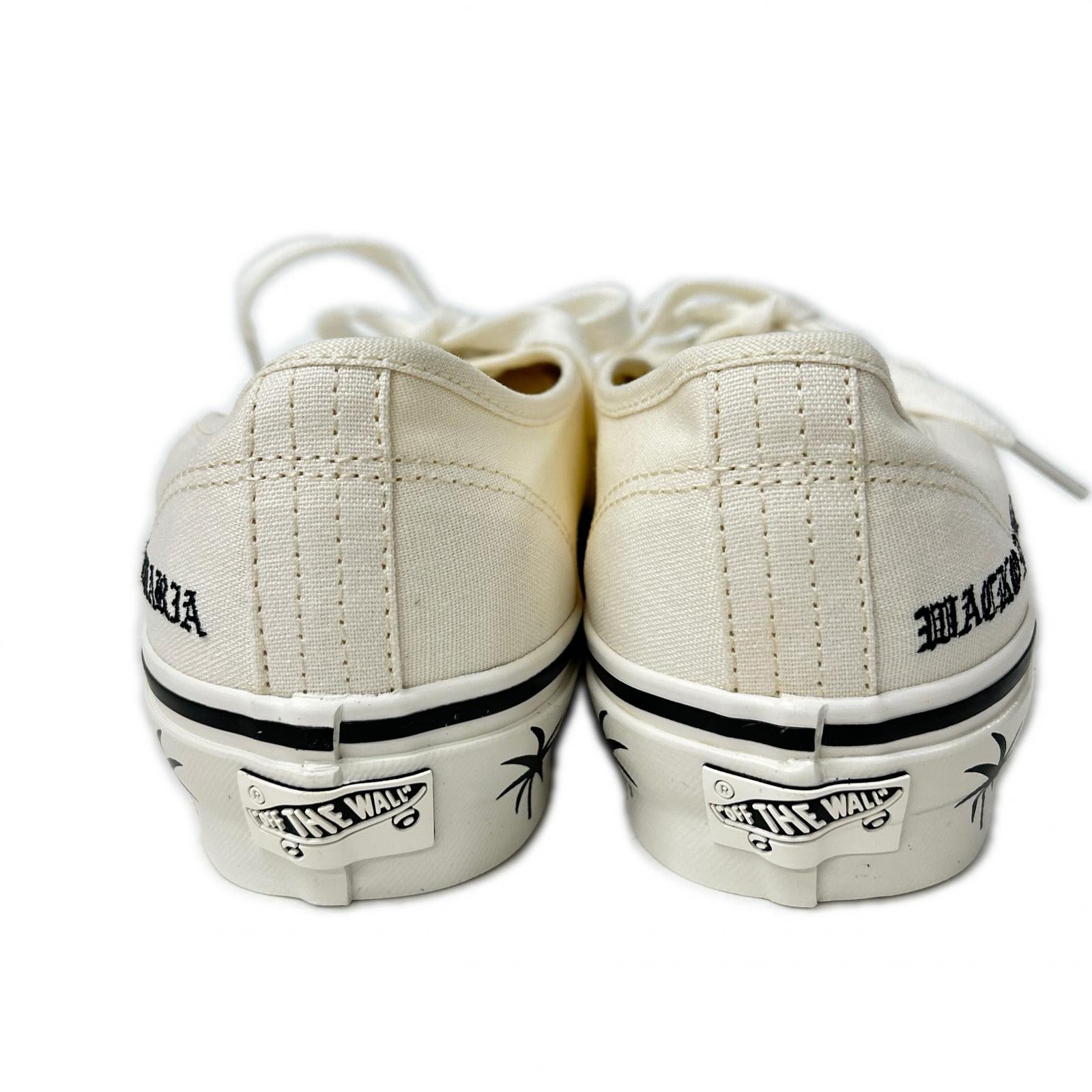 WACKO MARIA ワコマリア x VANS ヴァンズ 【新品同様】VANS-WM-SH07 LX AUTHENTIC 44 8オンスコットンキャンバス オーセンティック ローカット スニーカー シューズ