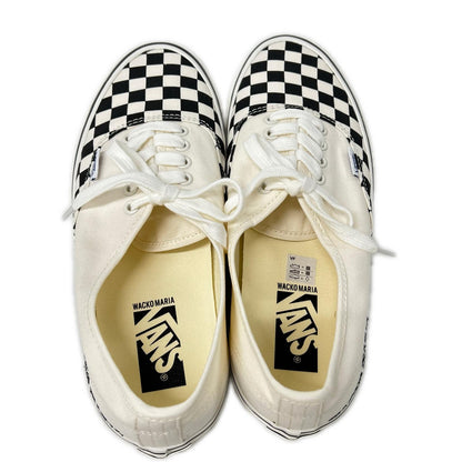 WACKO MARIA ワコマリア x VANS ヴァンズ 【新品同様】VANS-WM-SH07 LX AUTHENTIC 44 8オンスコットンキャンバス オーセンティック ローカット スニーカー シューズ