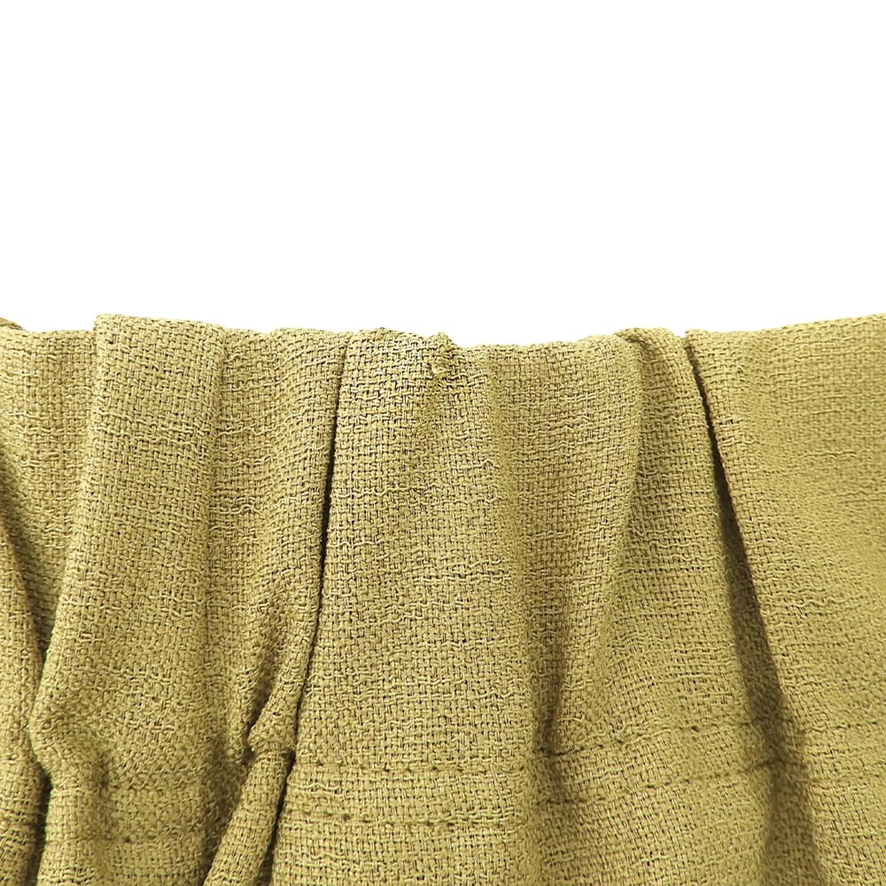 TROIS トロワ 美品 フロントレースアップ シンメトリーワイドパンツ ボトムス レディース グリーン系 1T211-87037 ボトムス