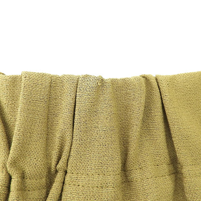 TROIS トロワ 美品 フロントレースアップ シンメトリーワイドパンツ ボトムス レディース グリーン系 1T211-87037 ボトムス
