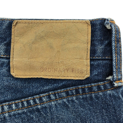 Ordinary fits オーディナリーフィッツ 116USD-324 インディゴ 116 TYPE STANDARD ボタンフライ ストレートデニムパンツ ボトムス