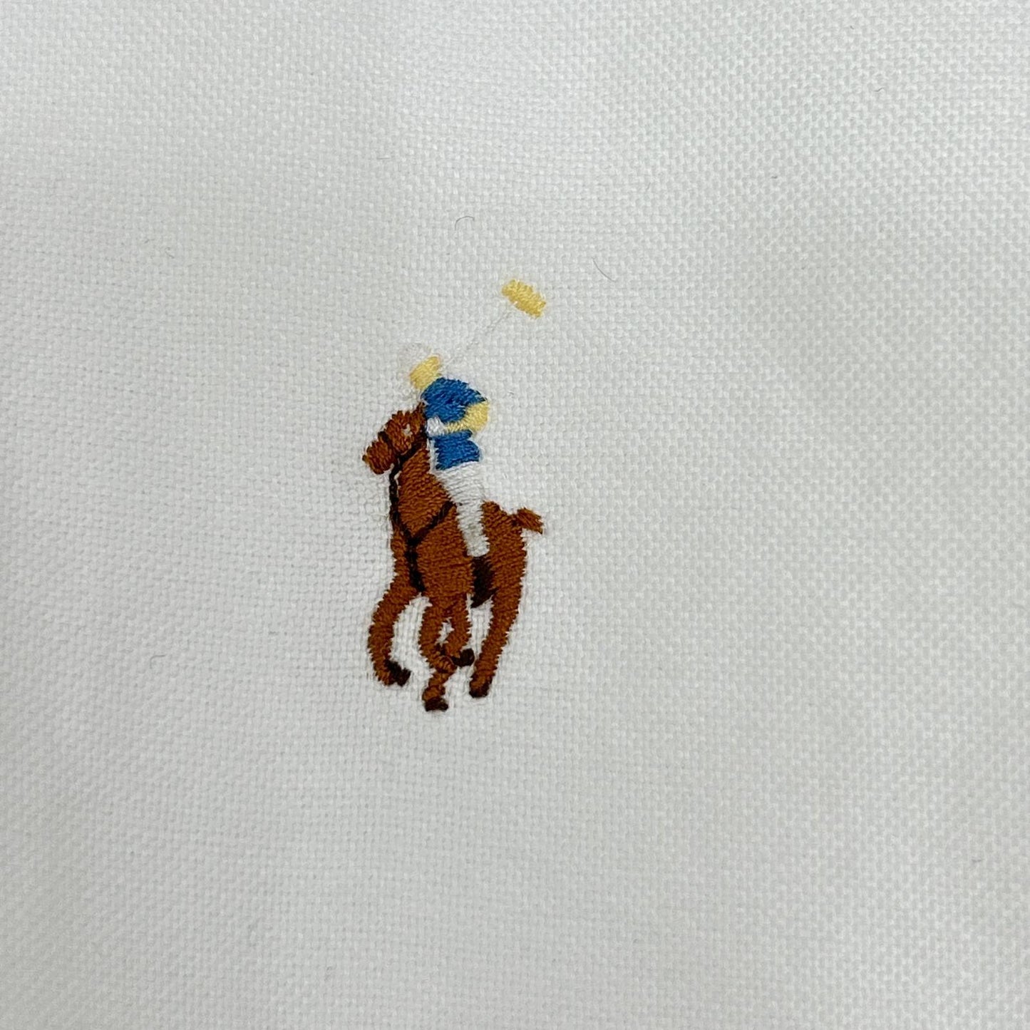 POLObyRalphLauren ポロラルフローレン ホワイト ベルテッド コットン オックスフォードシャツドレス トップス