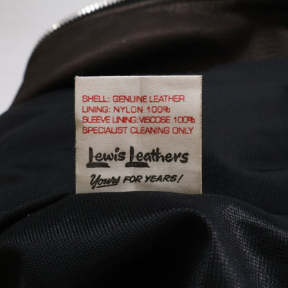 Lewis Leathers ルイスレザー 美品 The REAL McCOY'S別注 ディアスキン LIGHTNING/ライトニング ライダースジャケット ジャケット