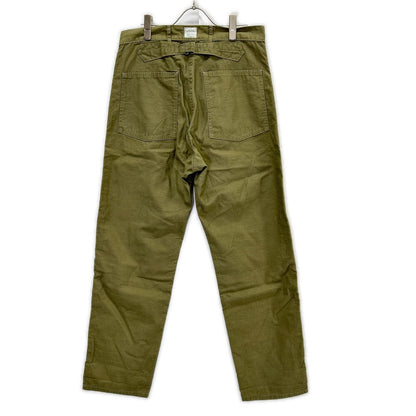 POST O'ALLS ポストオーバーオールズ 1301-VMO オリーブ ヴィンテージサテン Army Pants/アーミーパンツ ボトムス