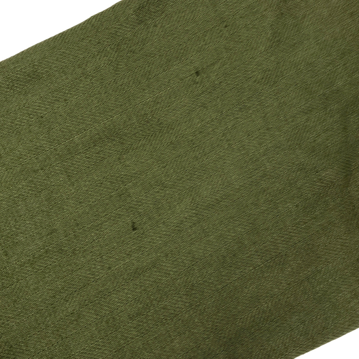yo asa ヨアサ Olive Linen Herringbone Stand-Collar Coat Tops