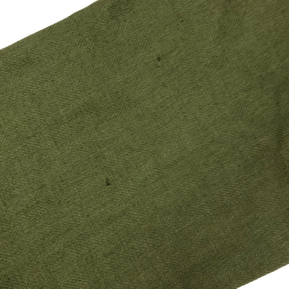yo asa ヨアサ Olive Linen Herringbone Stand-Collar Coat Tops