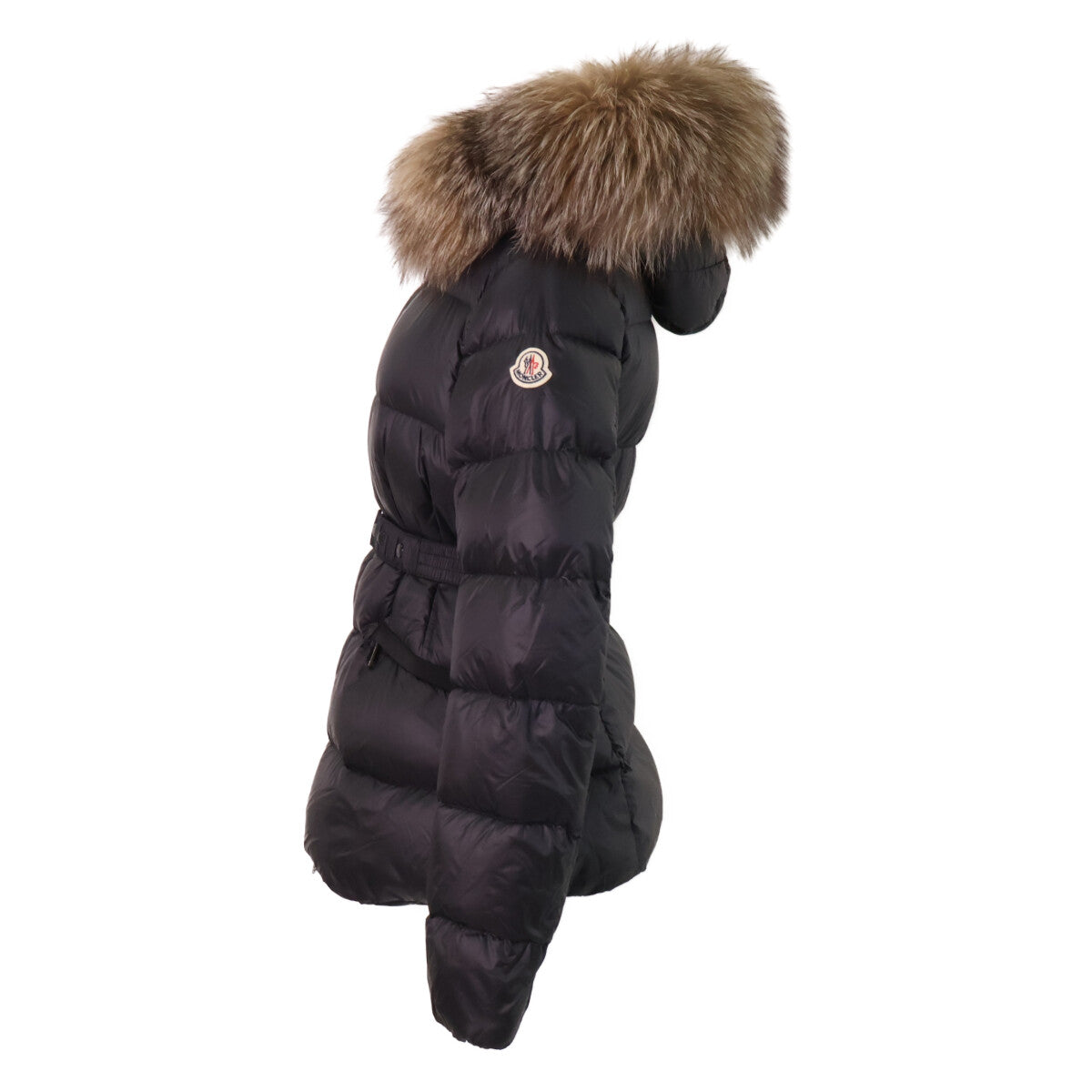 MONCLER モンクレール BOED ベルト/ファー付 フーディダウンジャケット ジャケット