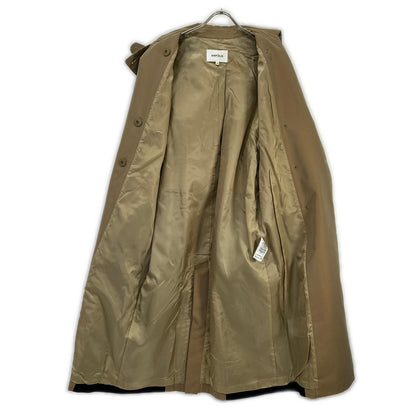 ENFOLD エンフォルド 300CA330-1730 19AW ブラウン×ブラック ライトメルトンコンビネーショントレンチコート コート