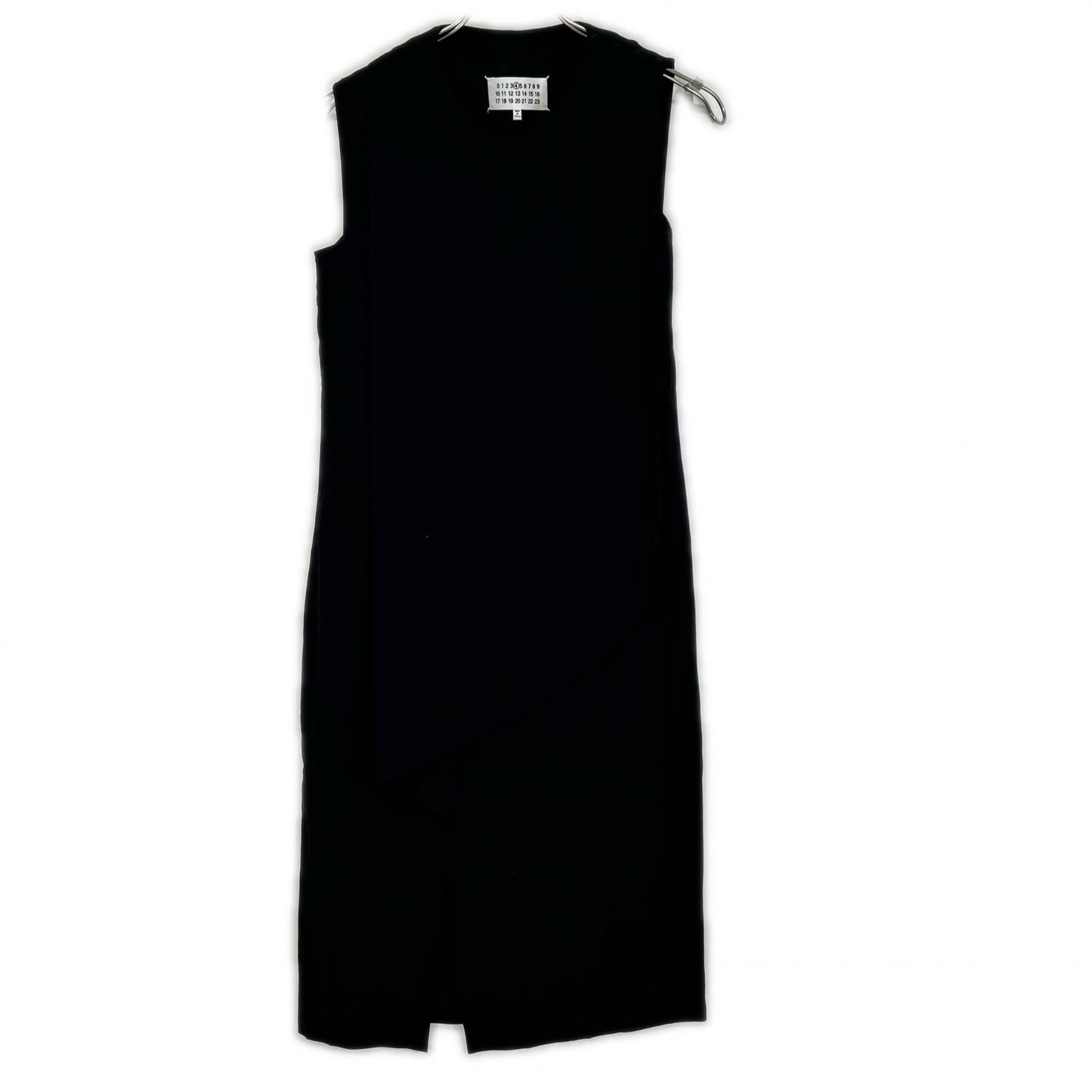 Maison margiela メゾンマルジェラ 17SS S51CT0788 ブラック SILKY RAYON CHIFFON DRESS/シルキーレーヨンシフォンドレス ワンピース