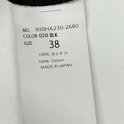 ENFOLD エンフォルド 24AW 300HA230-2680 ブラック コットン ショートスリーブフラワーデザインシャツ/FLOWER SHIRT トップス