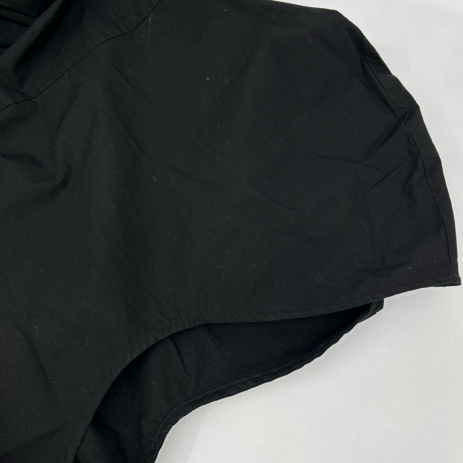 ENFOLD エンフォルド 24AW 300HA230-2680 ブラック コットン ショートスリーブフラワーデザインシャツ/FLOWER SHIRT トップス