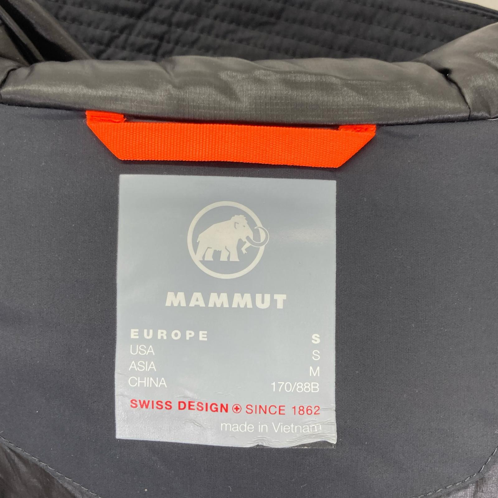 MAMMUT マムート 1010-27571 ブラック ナイロン ZUN HS THERMO HOODED PARKA フーデッドダウンパーカ ジャケット