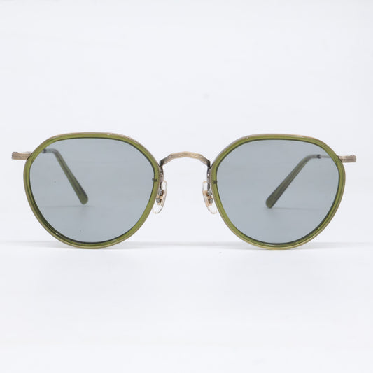 EYEVAN EYEVAN 【Excellent condition】E-0515 crown panto-shape combination-frame sunglasses