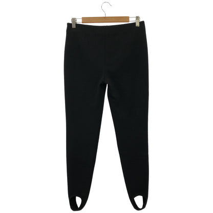 CHANEL シャネル 20AW P64472V21533 ブラック デザインボタン アンクルホールニットパンツ ボトムス