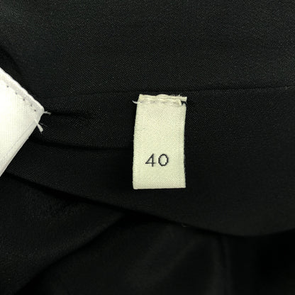 GUCCI グッチ 19年 582744 19年 ホワイト×ブラック ウール ハウンドトゥースラップミディアムスカート ボトムス