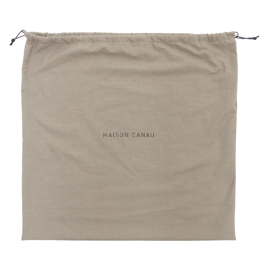 MAISON CANAU メゾンカナウ 美品 CROCO EW クロコ型押し BOX-BOSTON（M） ボックスボストンハンドバッグ レディース ブラック MCLH3DB493 ハンドバッグ