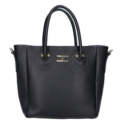 YOUNG＆OLSEN ヤングアンドオルセン EMBOSSED LEATHER D TOTE S レザー トートバッグ