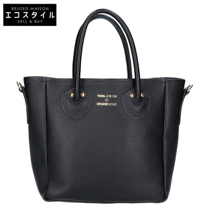 YOUNG＆OLSEN ヤングアンドオルセン EMBOSSED LEATHER D TOTE S レザー トートバッグ