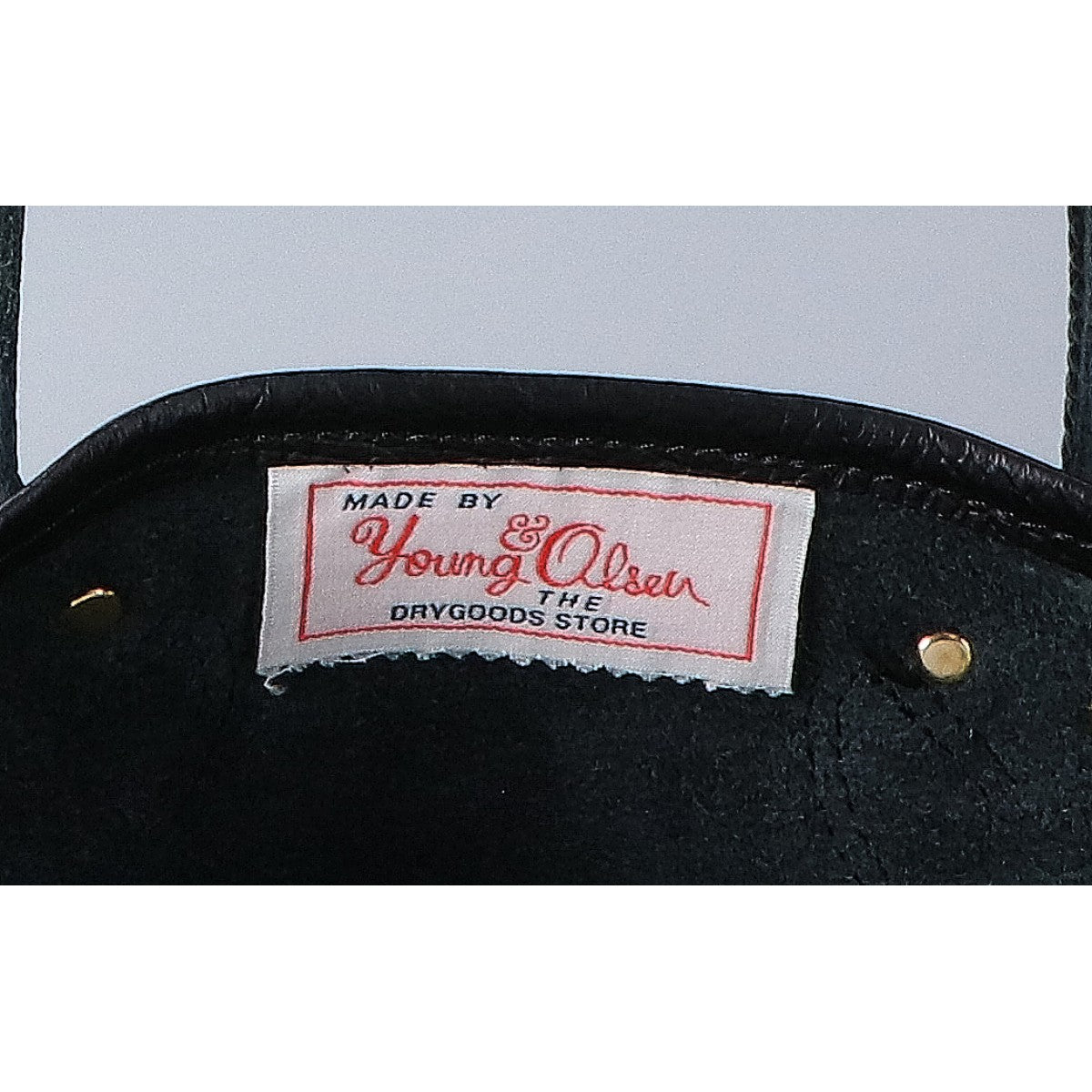 YOUNG＆OLSEN ヤングアンドオルセン EMBOSSED LEATHER D TOTE S レザー トートバッグ