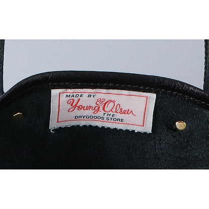 YOUNG＆OLSEN ヤングアンドオルセン EMBOSSED LEATHER D TOTE S レザー トートバッグ
