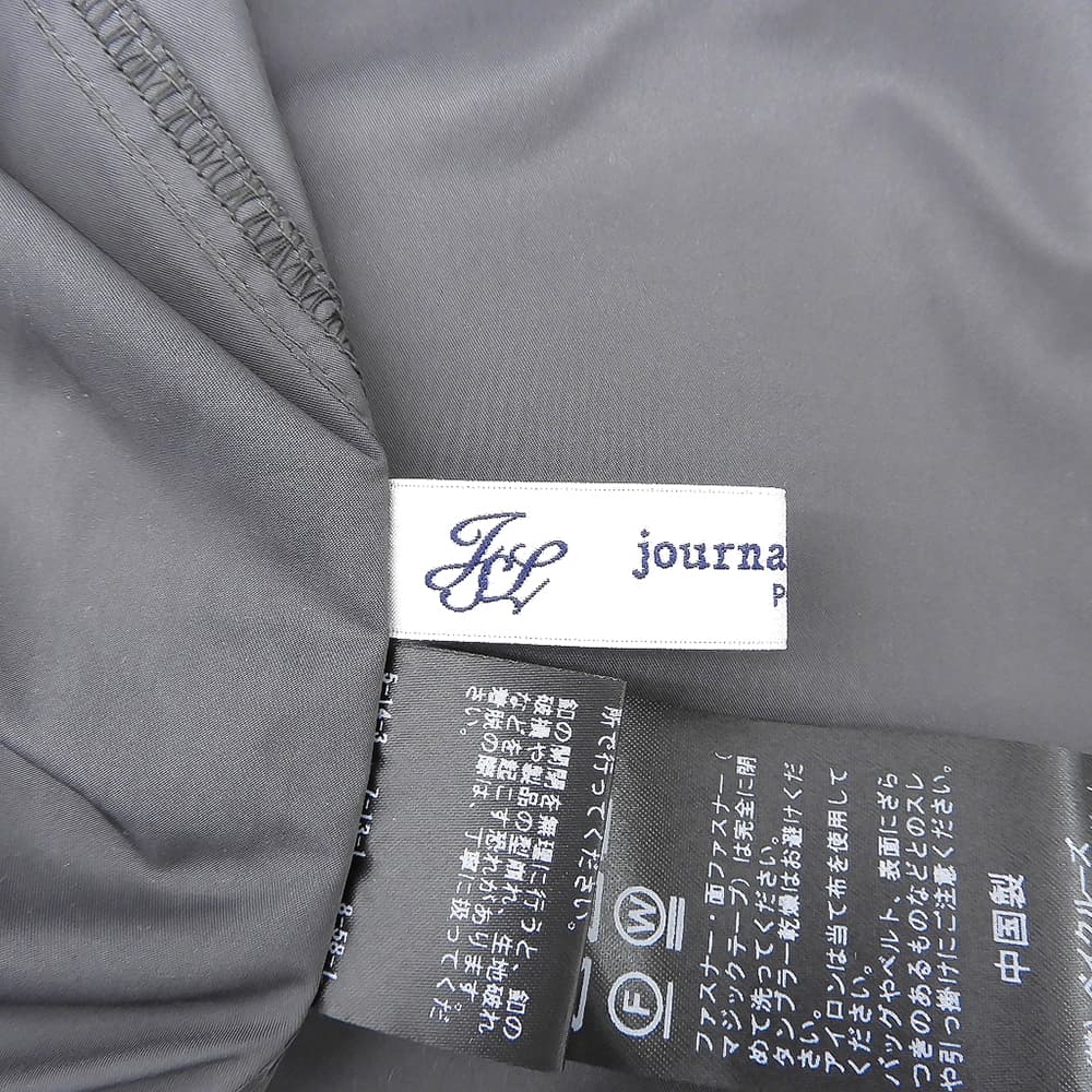 journal standard luxe ジャーナルスタンダード ラックス ポリエステル ナイロン ツイル アノラック ワンピース レディース グレー 25AW ワンピース