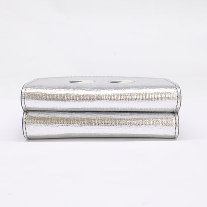 Anya Hindmarch アニヤ ハインドマーチ 【新品同様】195638 Eyes アイズ ミニ トライフォールド 三つ折り財布 三つ折り財布（小銭入れあり）