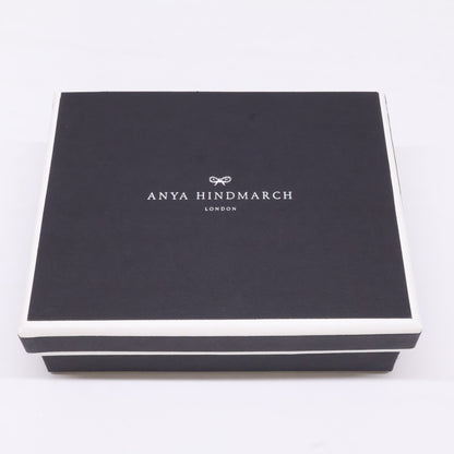 Anya Hindmarch アニヤ ハインドマーチ 【新品同様】195638 Eyes アイズ ミニ トライフォールド 三つ折り財布 三つ折り財布（小銭入れあり）