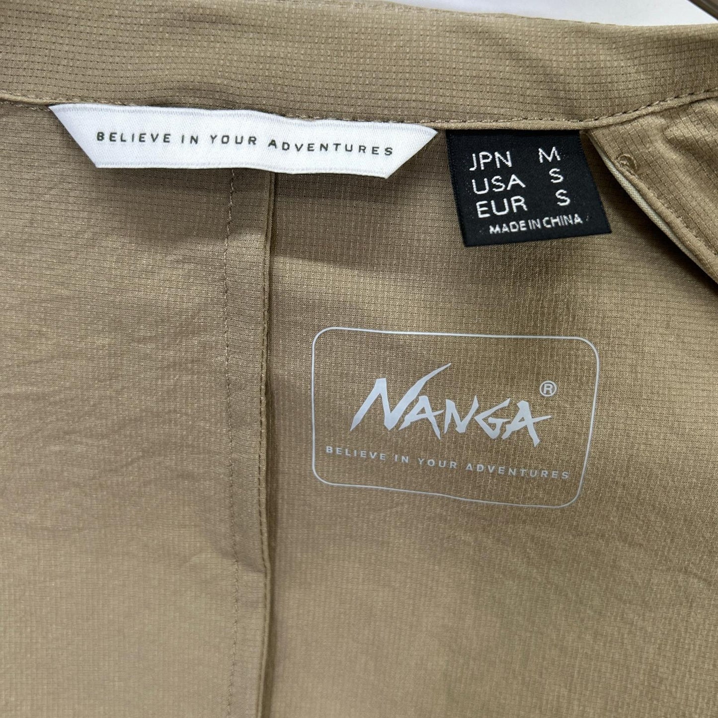 NANGA ナンガ 26SS NW2411-1E200 ベージュ ドットエア コンフィージャケット ジャケット