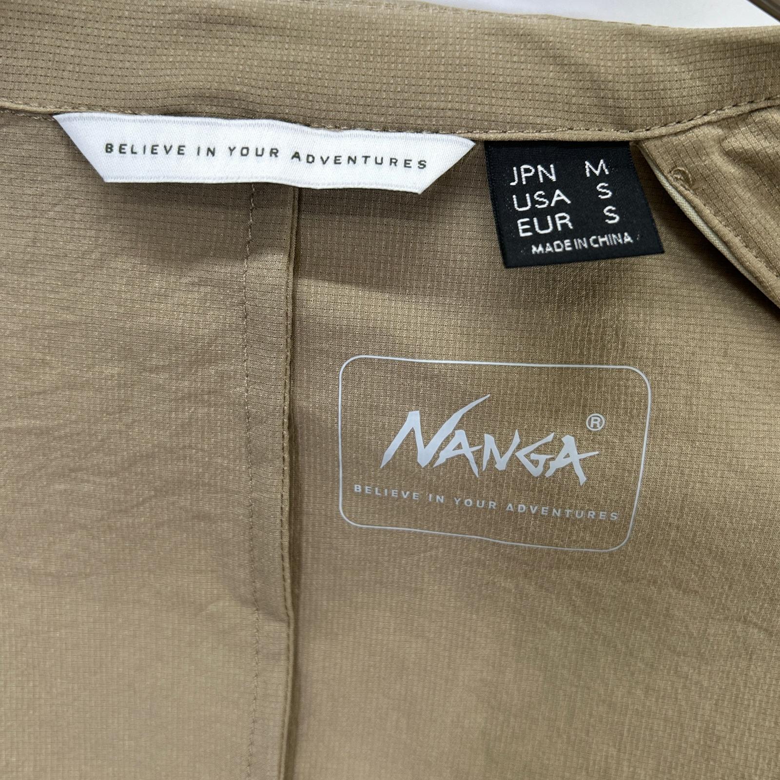 NANGA ナンガ 26SS NW2411-1E200 ベージュ ドットエア コンフィージャケット ジャケット