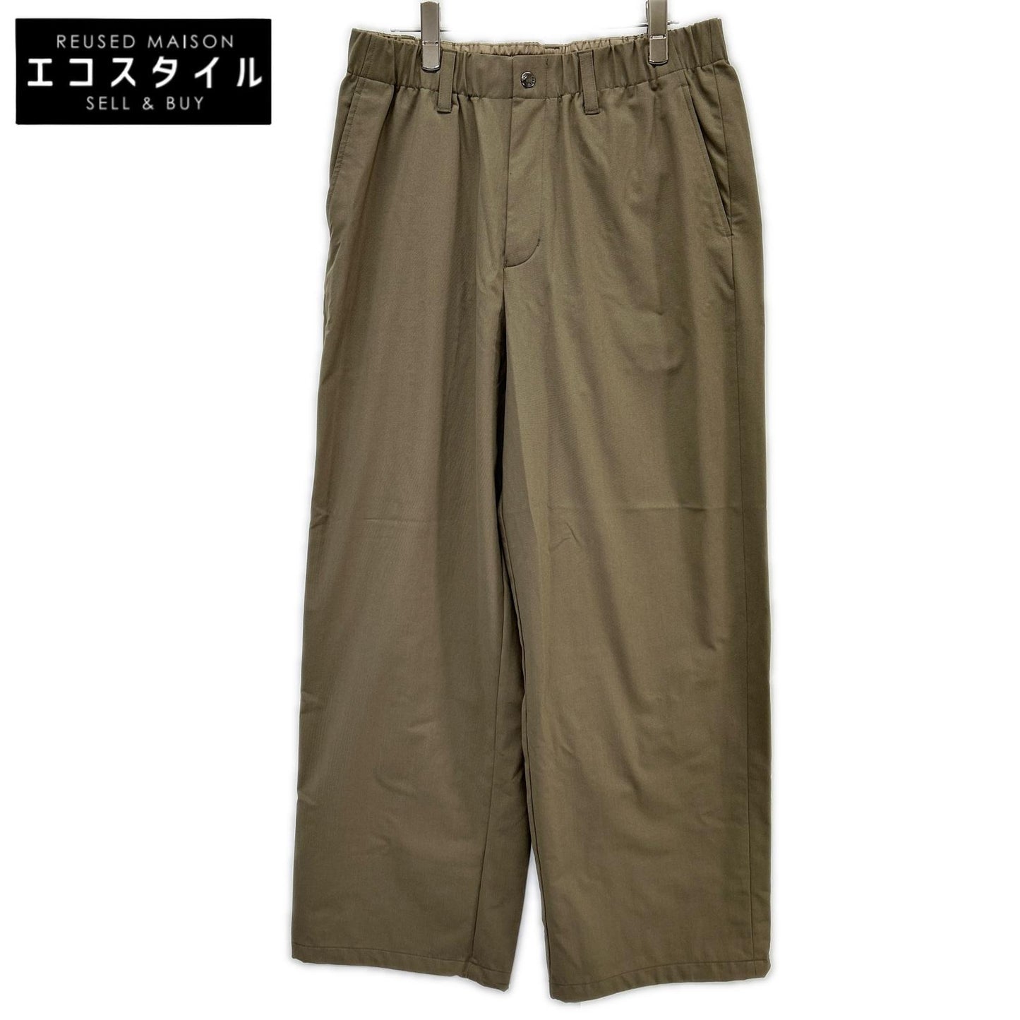 THE NORTH FACE ノースフェイス NB62562R ベージュ ウール混 コヨーテワイドスラックス ロングパンツ ボトムス