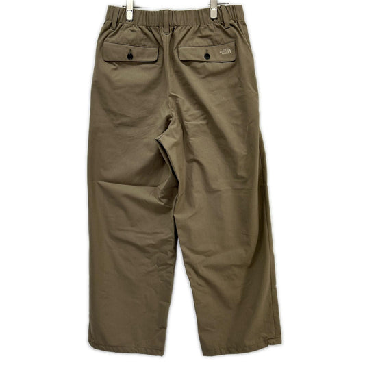 THE NORTH FACE ノースフェイス NB62562R ベージュ ウール混 コヨーテワイドスラックス ロングパンツ ボトムス