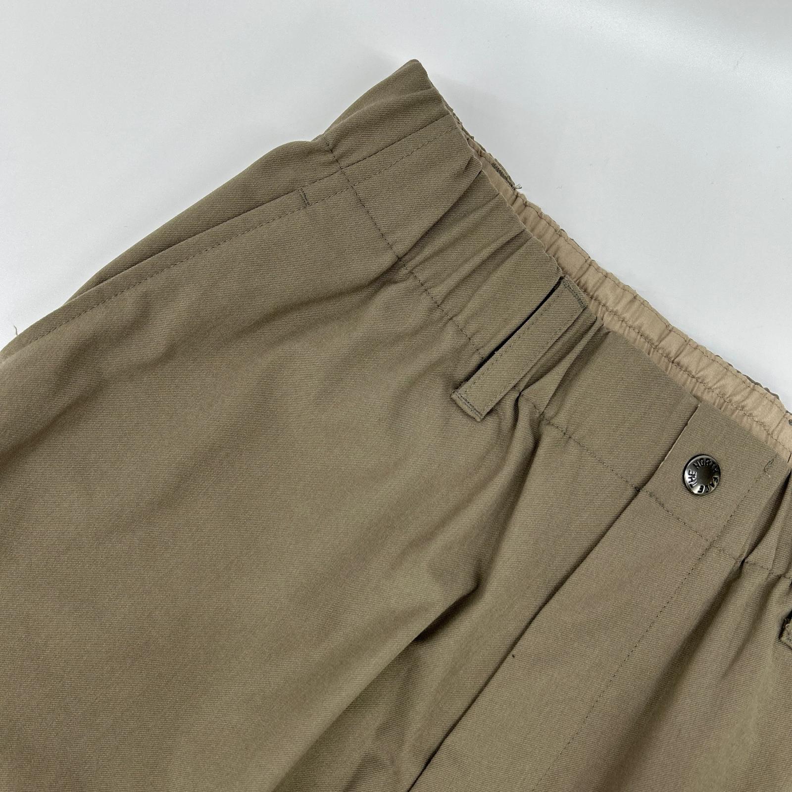 THE NORTH FACE ノースフェイス NB62562R ベージュ ウール混 コヨーテワイドスラックス ロングパンツ ボトムス